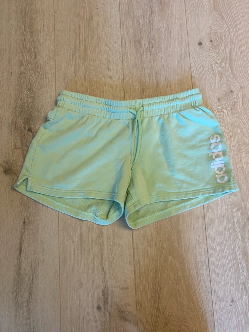Adidas Light Mint Green Womens Sport Shorts